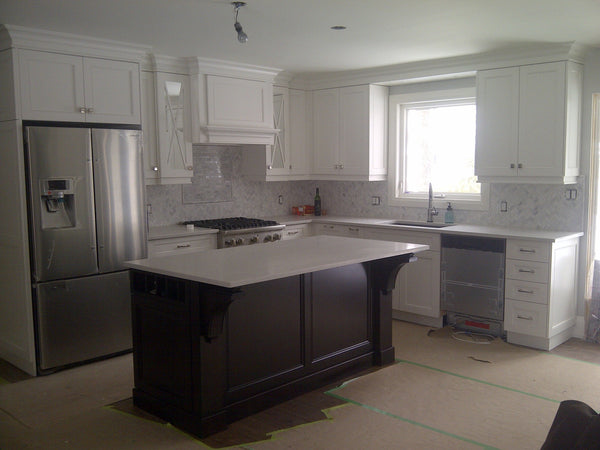 Kitchen Re-Model - Contrasting Island
